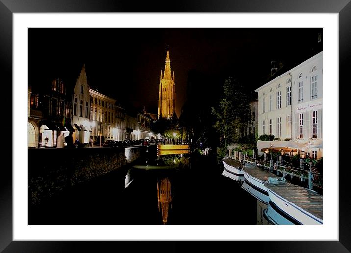 In Bruges Framed Mounted Print by Sean Foreman