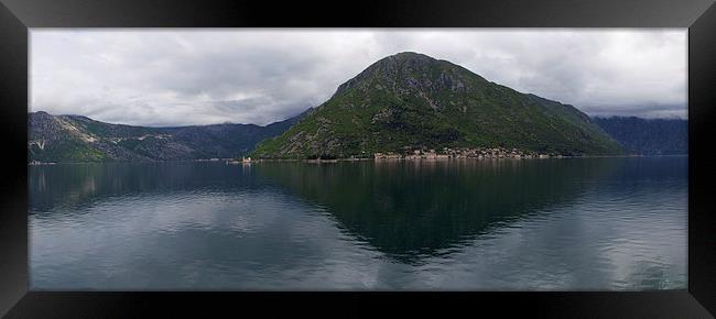 Kotor Bay Montenegro Framed Print by Sean Foreman