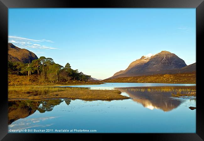 Liathach Morning Sunrise Framed Print by Bill Buchan