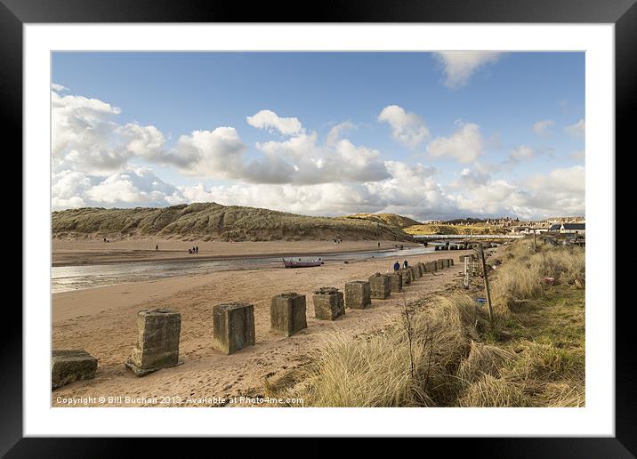 Cruden Bay Beach Photo Framed Mounted Print by Bill Buchan