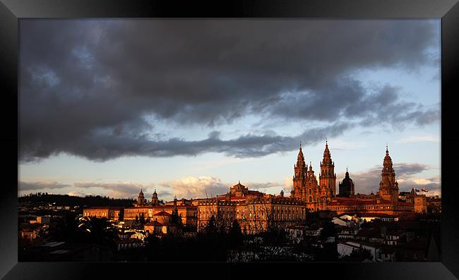Santiago de Compostela Framed Print by david harding