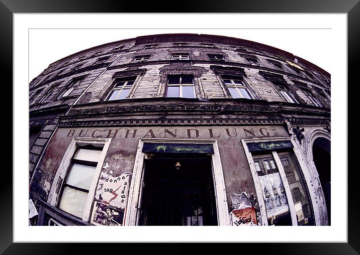 Berlin Facade Framed Mounted Print by david harding