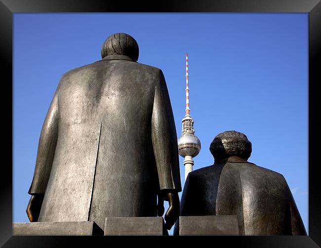 Berlin Framed Print by david harding