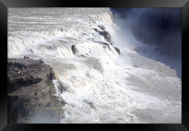 Gullfoss Iceland Framed Print by david harding