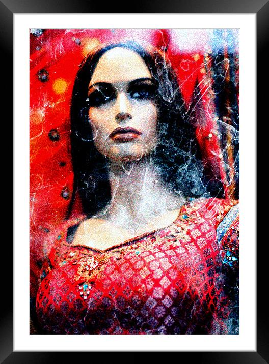 Asian Mannequin Framed Mounted Print by david harding