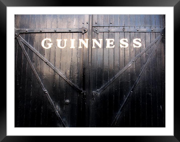 Guinness Framed Mounted Print by david harding