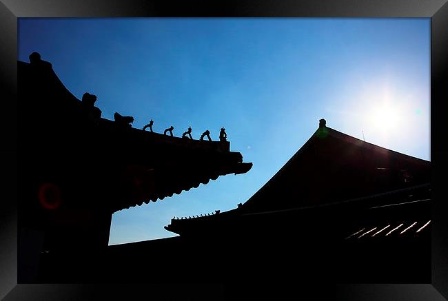 Seoul Gyeongbokgung Palace Framed Print by david harding