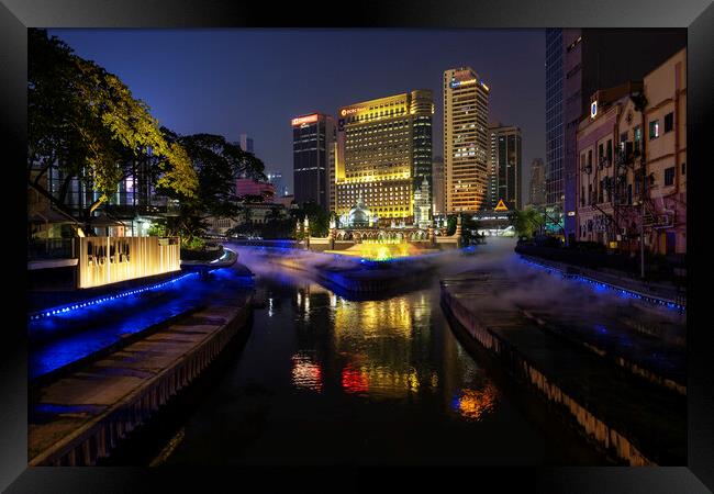 Kuala Lumpur Framed Print by david harding