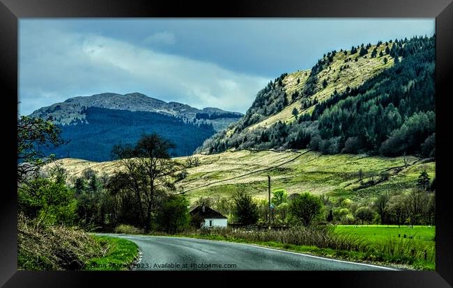 Within Glencoe  Framed Print by Laura McGlinn Photog