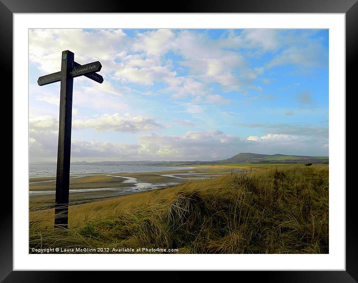 Which Way Framed Mounted Print by Laura McGlinn Photog