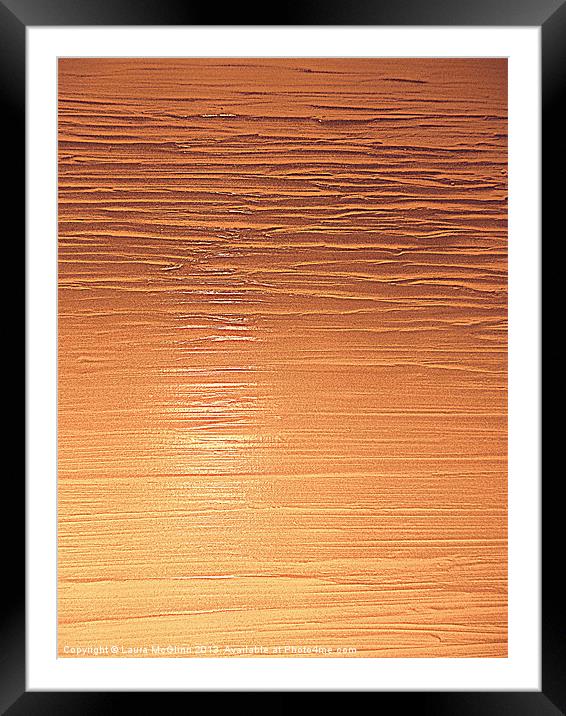 Summer Sun Framed Mounted Print by Laura McGlinn Photog