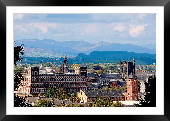  Paisley Landmarks Framed Mounted Print by Laura McGlinn Photog