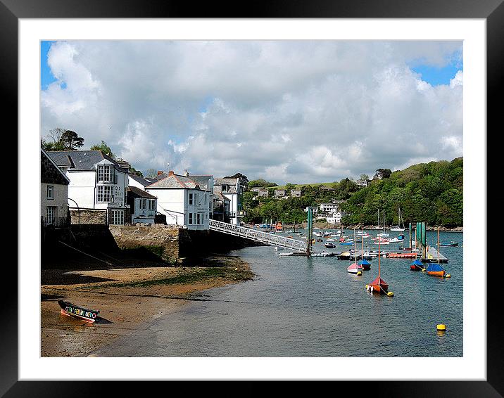  Fowey River Framed Mounted Print by Laura McGlinn Photog