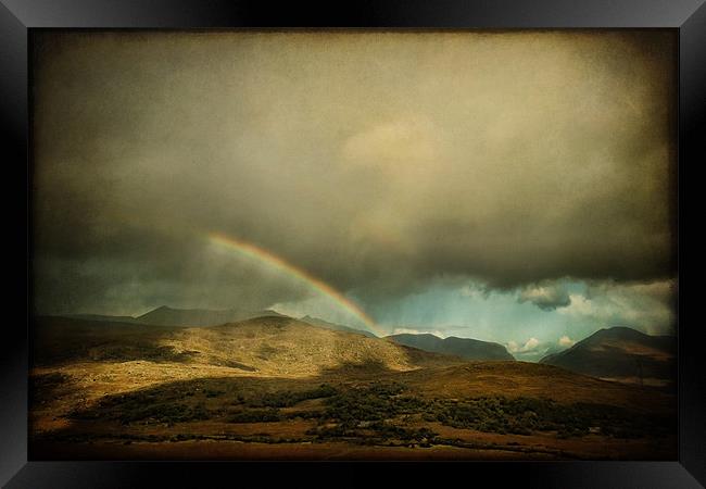 Irish Skies III Framed Print by Sharon Johnstone