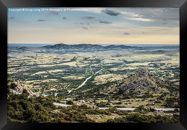 From Mt Scott Framed Print by Doug Long