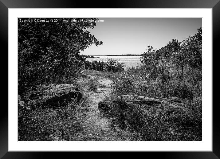 Follow The Path Framed Mounted Print by Doug Long