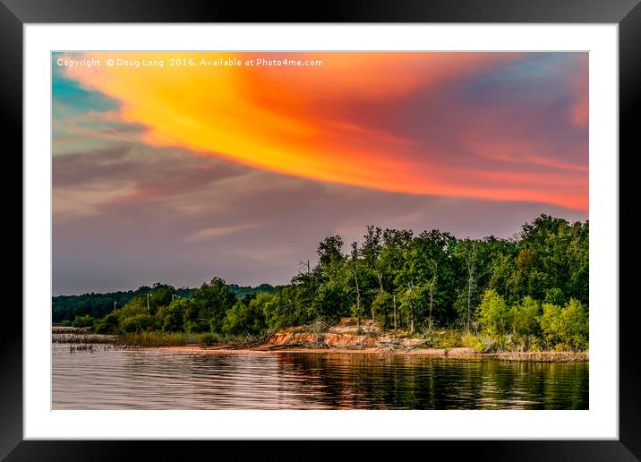 Colorful Nature Framed Mounted Print by Doug Long