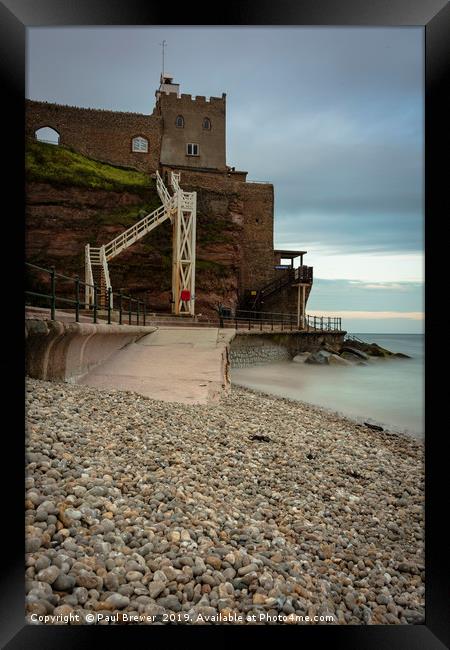 Jacobs Ladder Framed Print by Paul Brewer