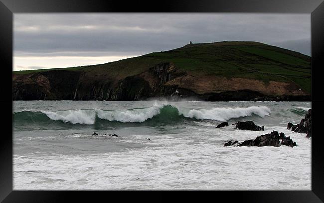 Dingle Peninsula Framed Print by barbara walsh