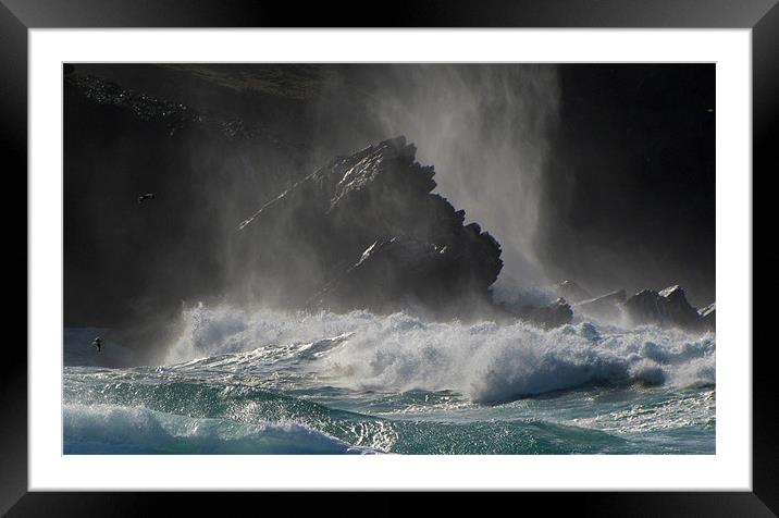 Swell in Clogher Framed Mounted Print by barbara walsh