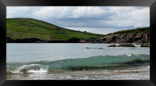 Dingle Bay Framed Print by barbara walsh