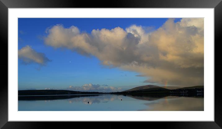 Morning in Dingle Framed Mounted Print by barbara walsh