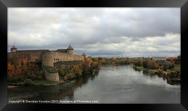 Clouds over castle Framed Print by Stanislav Kovaljov