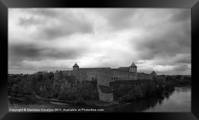 Old Russian Castle Framed Print by Stanislav Kovaljov