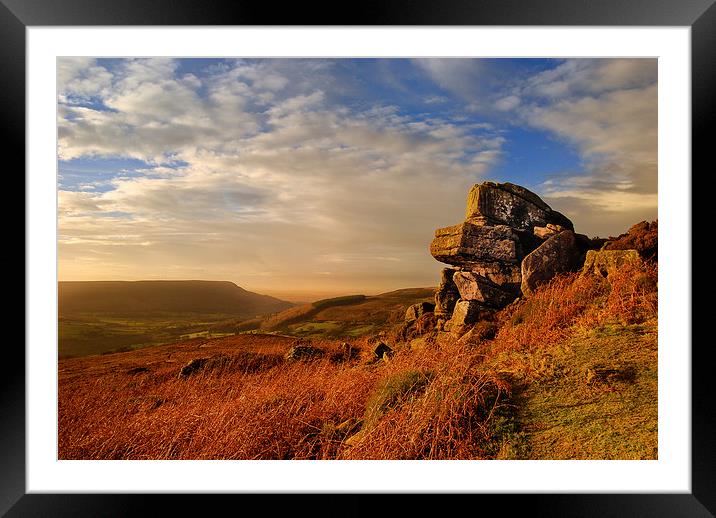 Evening at Scugdale North Yorkshire Framed Mounted Print by Greg Marshall