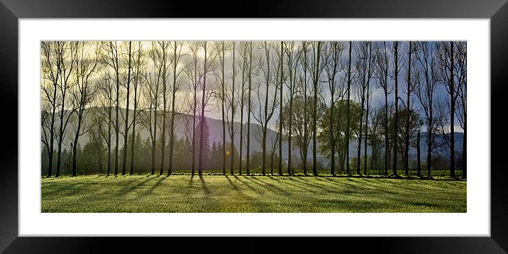 North Perthshire sunrise Framed Mounted Print by Kevin Dobie