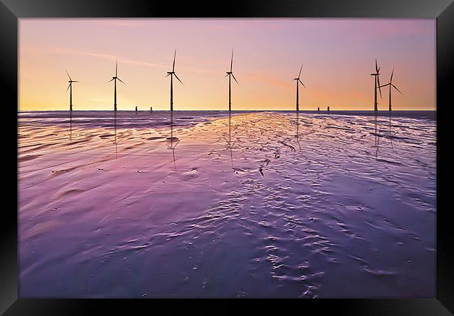 21st Century Beachscape Framed Print by Andrew Squires