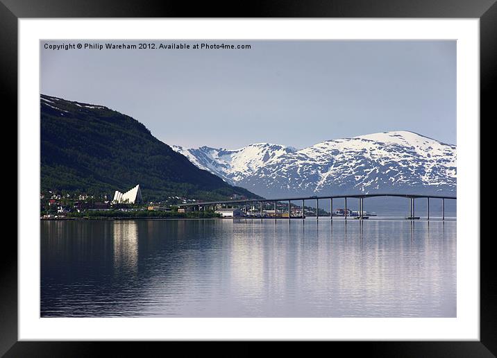 Arctic Cathedral Tromso Norway Framed Mounted Print by Phil Wareham
