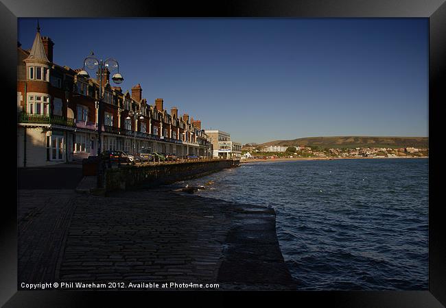 Swanage Seafront Framed Print by Phil Wareham