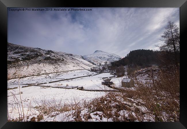 Mountains Framed Print by Phil Wareham