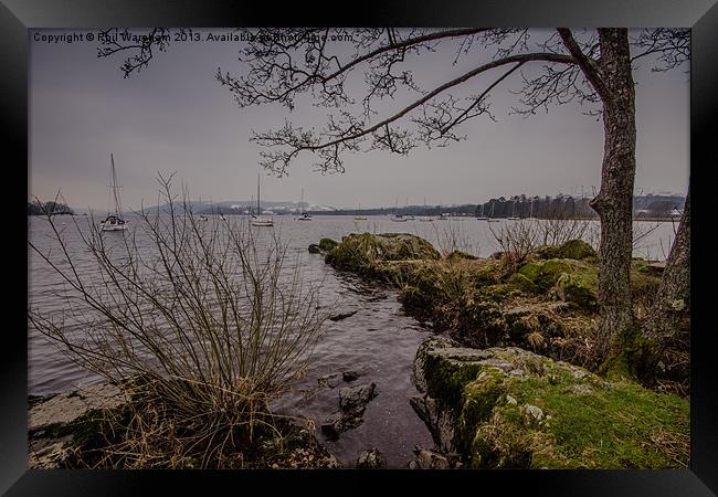 Windermere from Ambleside Framed Print by Phil Wareham