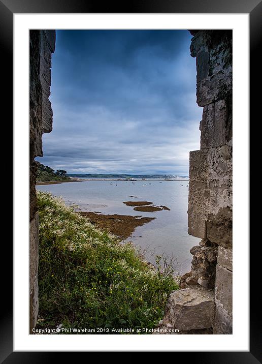 Sandsfoot View Framed Mounted Print by Phil Wareham