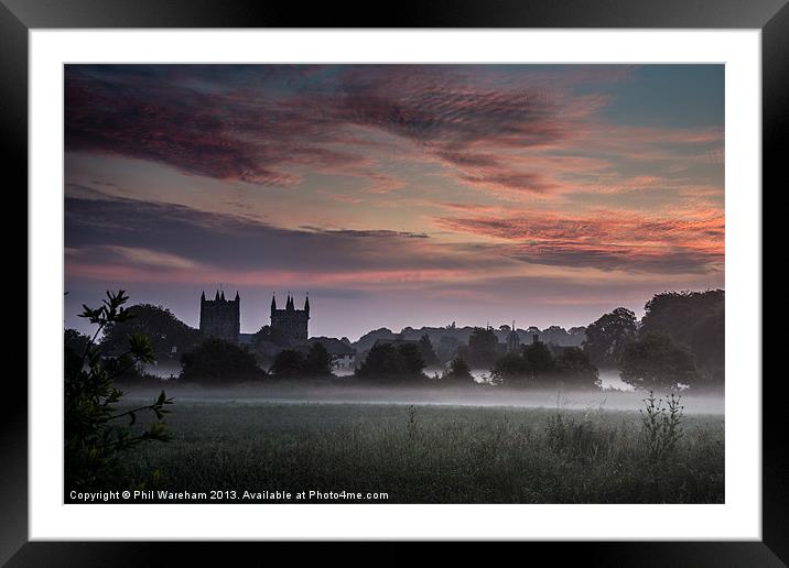 Minster in the morning Framed Mounted Print by Phil Wareham