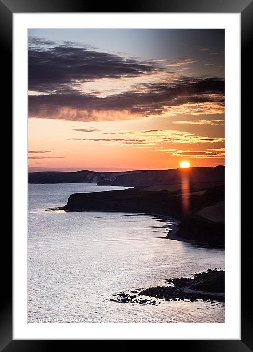 Last Light Framed Mounted Print by Phil Wareham