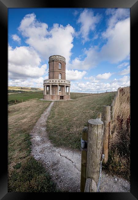 Clavell Tower Framed Print by Phil Wareham