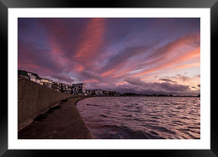 Harbour Sunset Framed Mounted Print by Phil Wareham