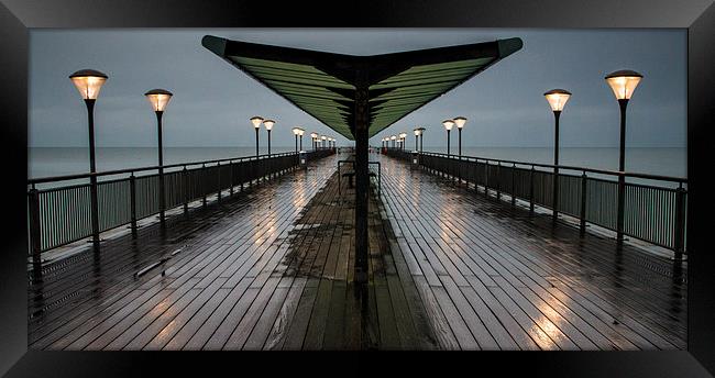 Boscombe Pier Framed Print by Phil Wareham