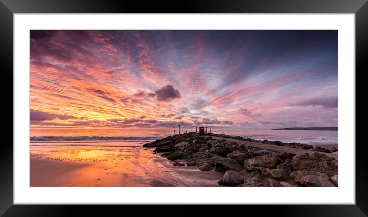 Lull between the storms Framed Mounted Print by Phil Wareham