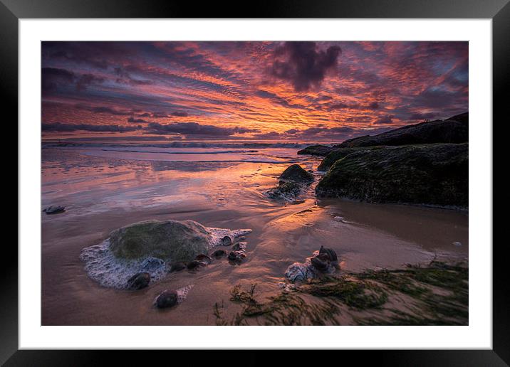 Seaside Sunrise Framed Mounted Print by Phil Wareham