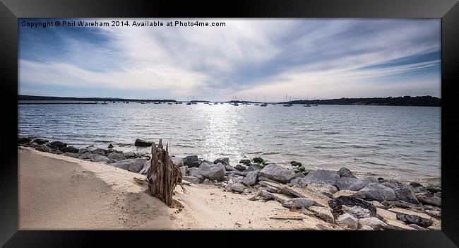 Poole Harbour Framed Print by Phil Wareham