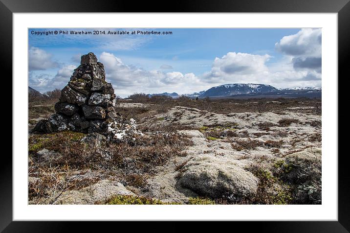 Thingvellir National Park Iceland Framed Mounted Print by Phil Wareham