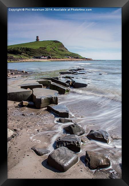 Clifftop Folly Framed Print by Phil Wareham