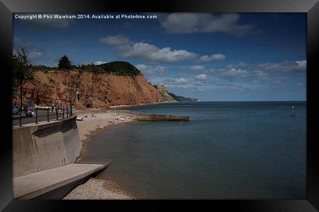  Jurassic Sidmouth Framed Print by Phil Wareham