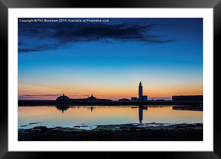  Just before sunrise Framed Mounted Print by Phil Wareham