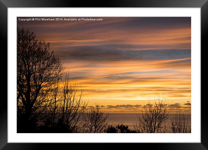  Early Devonian Framed Mounted Print by Phil Wareham