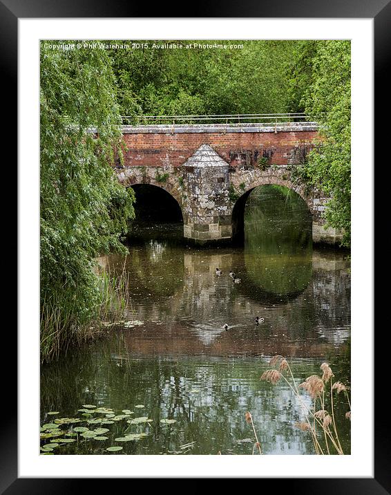 River Stour Iford Framed Mounted Print by Phil Wareham
